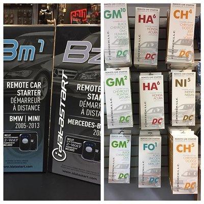 Factory integrated remote starts for most newer vehicles. Allows the use of your factory remote for the remote starter by using lock 3X.