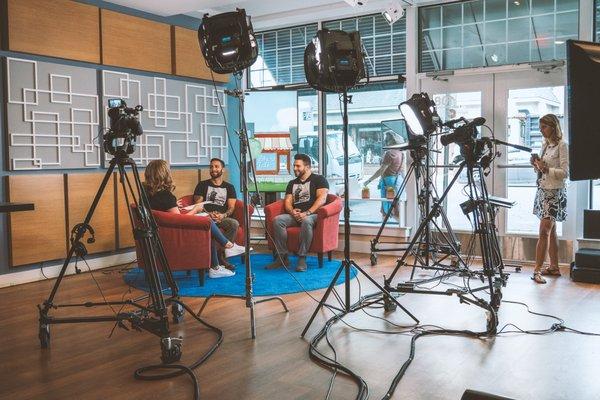 Check out our versatile multimedia studio!