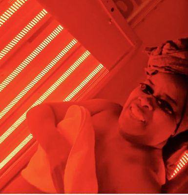 Inside the Red Light Therapy Machine