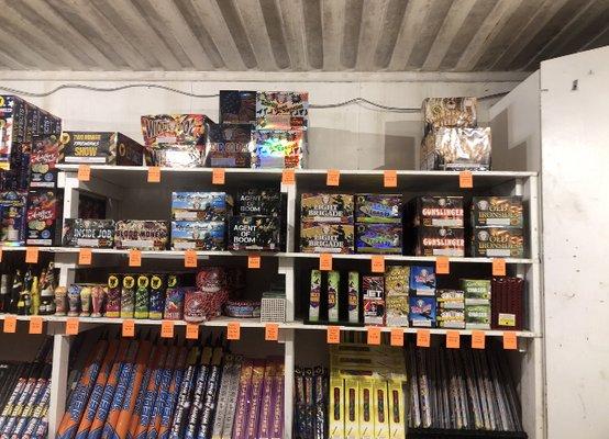 James' Fireworks DeBerry