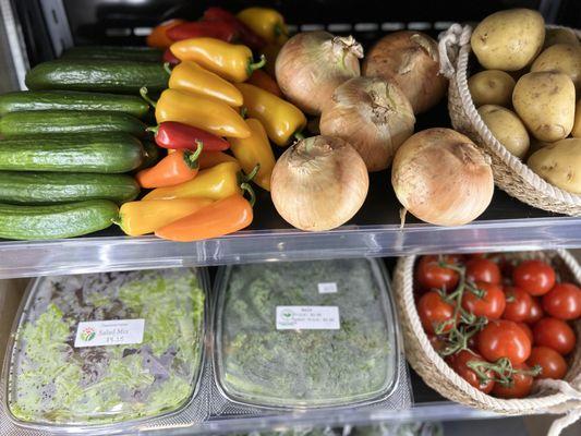 We always have fresh seasonal produce available at the Be Well Market & cafe in St. Louis, MO
