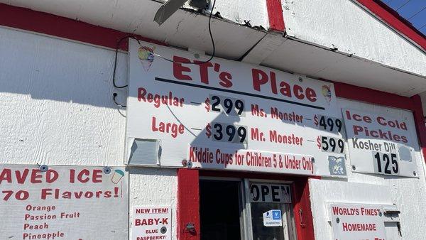 ET's Thirst Aide Station