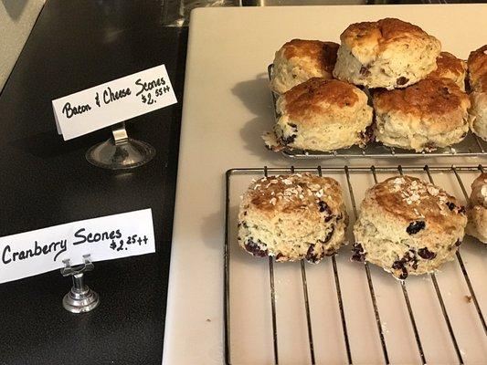 Treats made right in the shop and loads of coffee choices.