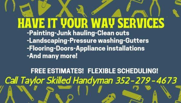 Have it Your Way Services