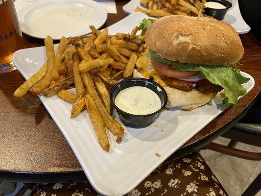 Buffalo chicken sandwich