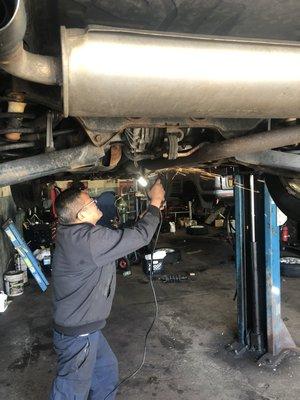 Muffler repair