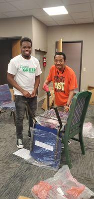 Cleaning services at local church