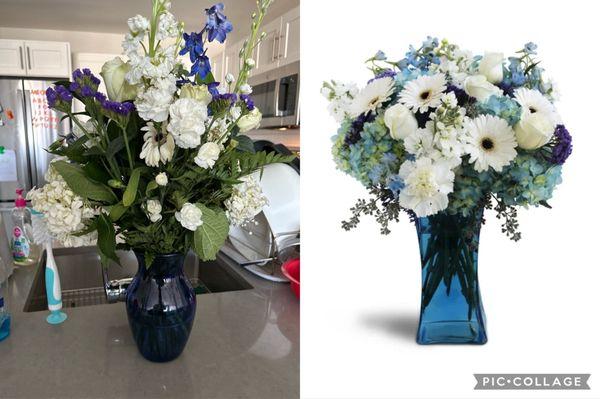 Arrangement #2 Look at the daisies.