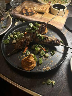 Lamb kebabs