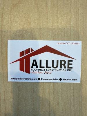 Allure Roofing & Construction
