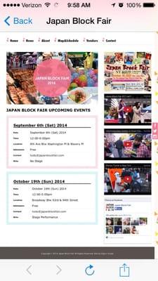 Japan Block Fair