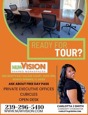 nuwVision Shared Workspace
