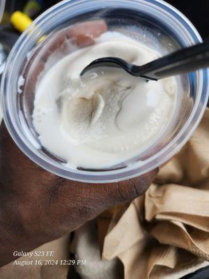 No chocolate mixed in