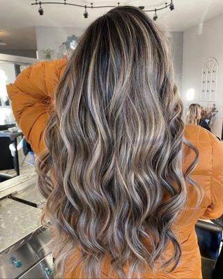 I had a balayage done last year that needed touched up and lightened. She did amazing!