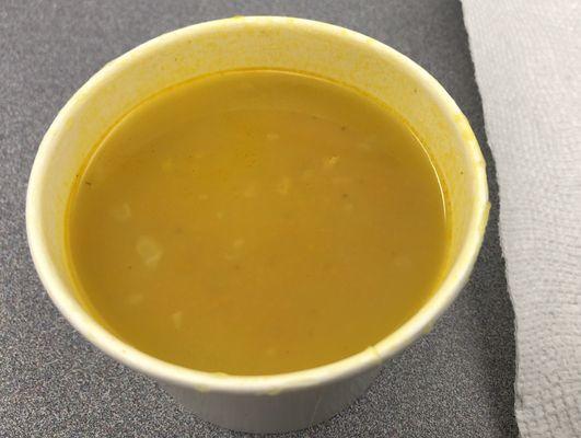 Lentil soup