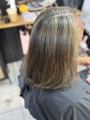 Smoothie treatment and press