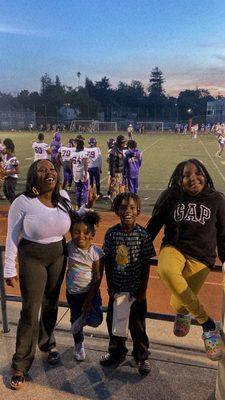 loosing but in big spirit!! Go Wildcats!!