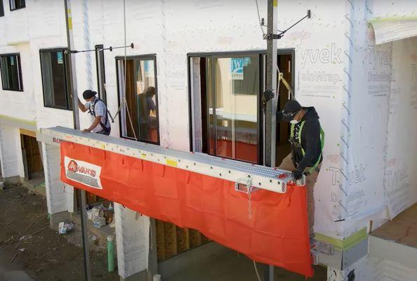 Pump Jack System Scaffolding