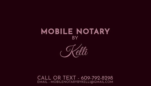Mobile Notary by Kelli