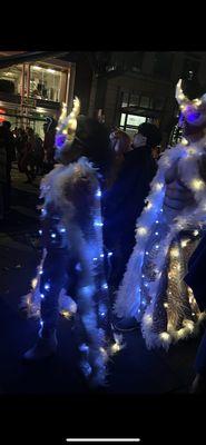 The crowd is electric