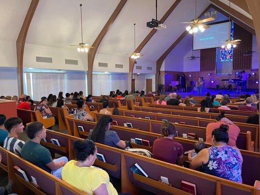 Sunday service announcement time:)!