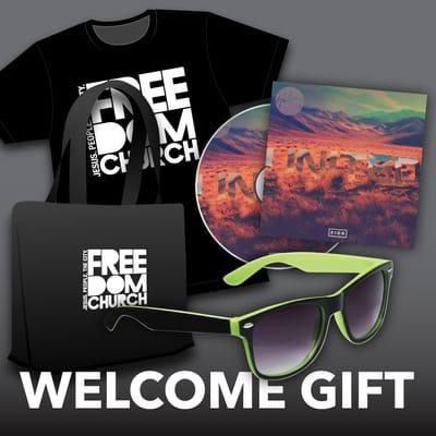 Sweet little gift bag for new peeps this Sunday. Bring a friend!