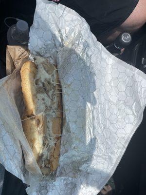 Mushroom cheese steak