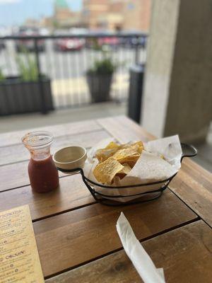 Chips and salsa.....so yummy