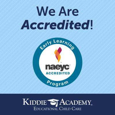 We're Celebrating 10 Years of Excellence!
We couldn't be prouder that Kiddie Academy® of Arlington Heights is Accredited 10 years+