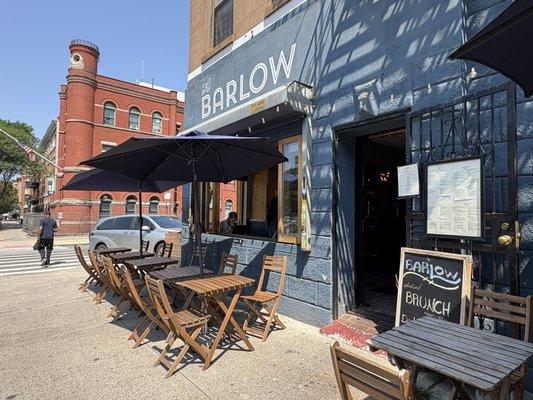 The Barlow, outside seating