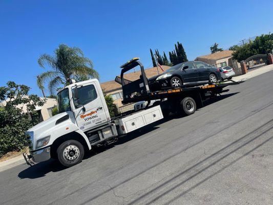 E.V.R. Towing- junk car towing