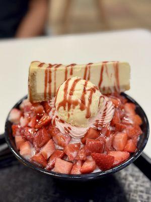 12/16/2024: Strawberry Cheesecake Bingsu