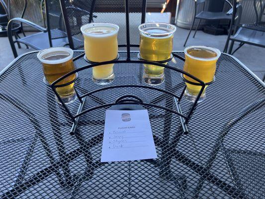 Flight of Perenial, Jaspy, Styrian, & Dank