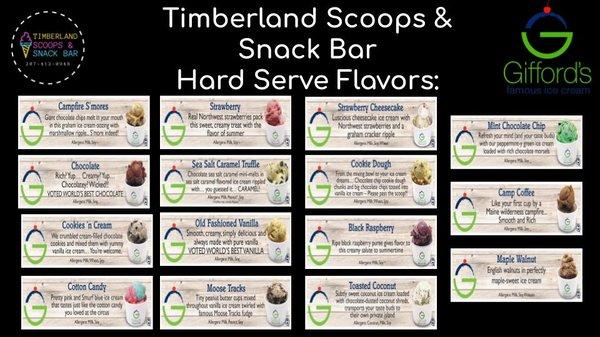 Timberland Scoops & Snack Bar