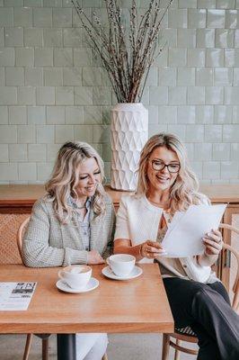 We are a mother/daughter team!