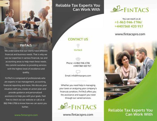 Financial, Taxes, & Accounting Services - FinTAcS