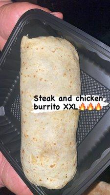 Hibachi burrito