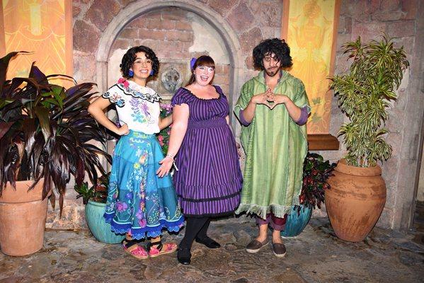 Bruno and Mirabel meet and greet