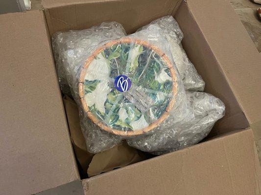 Tommy Bahama melamine dish set