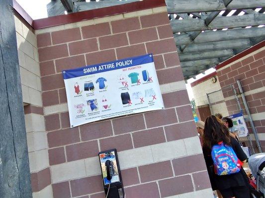 What you can and cannot wear.