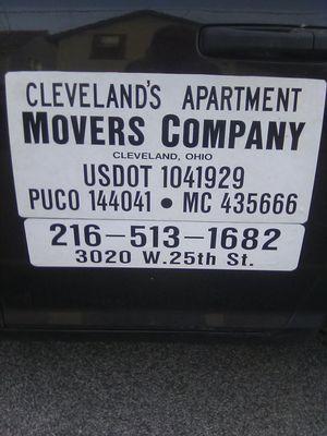 Cleveland's Apartment Movers Company