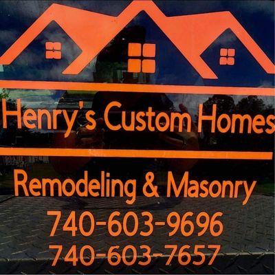 Henry's Custom Homes Remodeling & Masonry