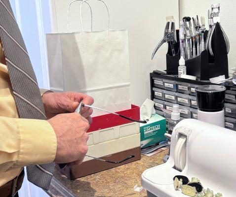 From loose screws to bent frames, we handle all eyewear repairs with care and precision!