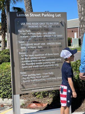 Lemon Street Parking Lot