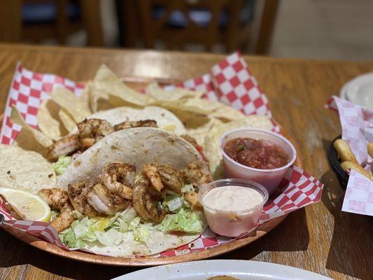 Island Shrimp Tacos