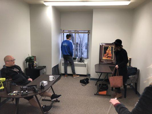 Setting up the office in CA!!