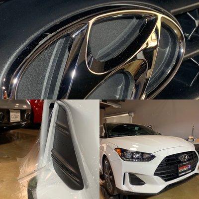 Paint protection film on 2019 Veloster