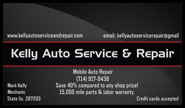 Kelly Auto Service and Repair