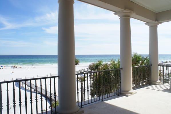 View of beaches right from your condo