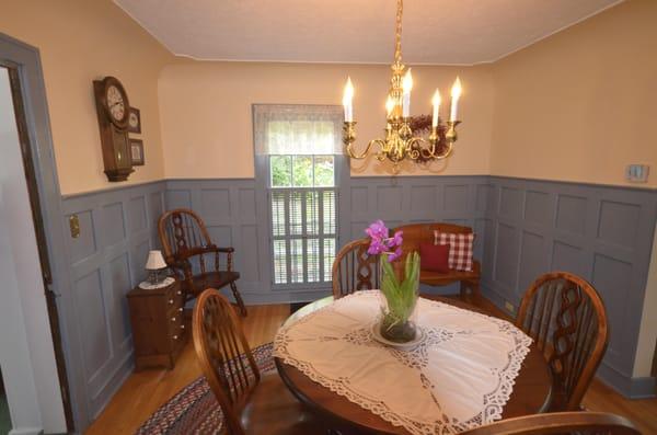 Formal Dining Room Wainscotting